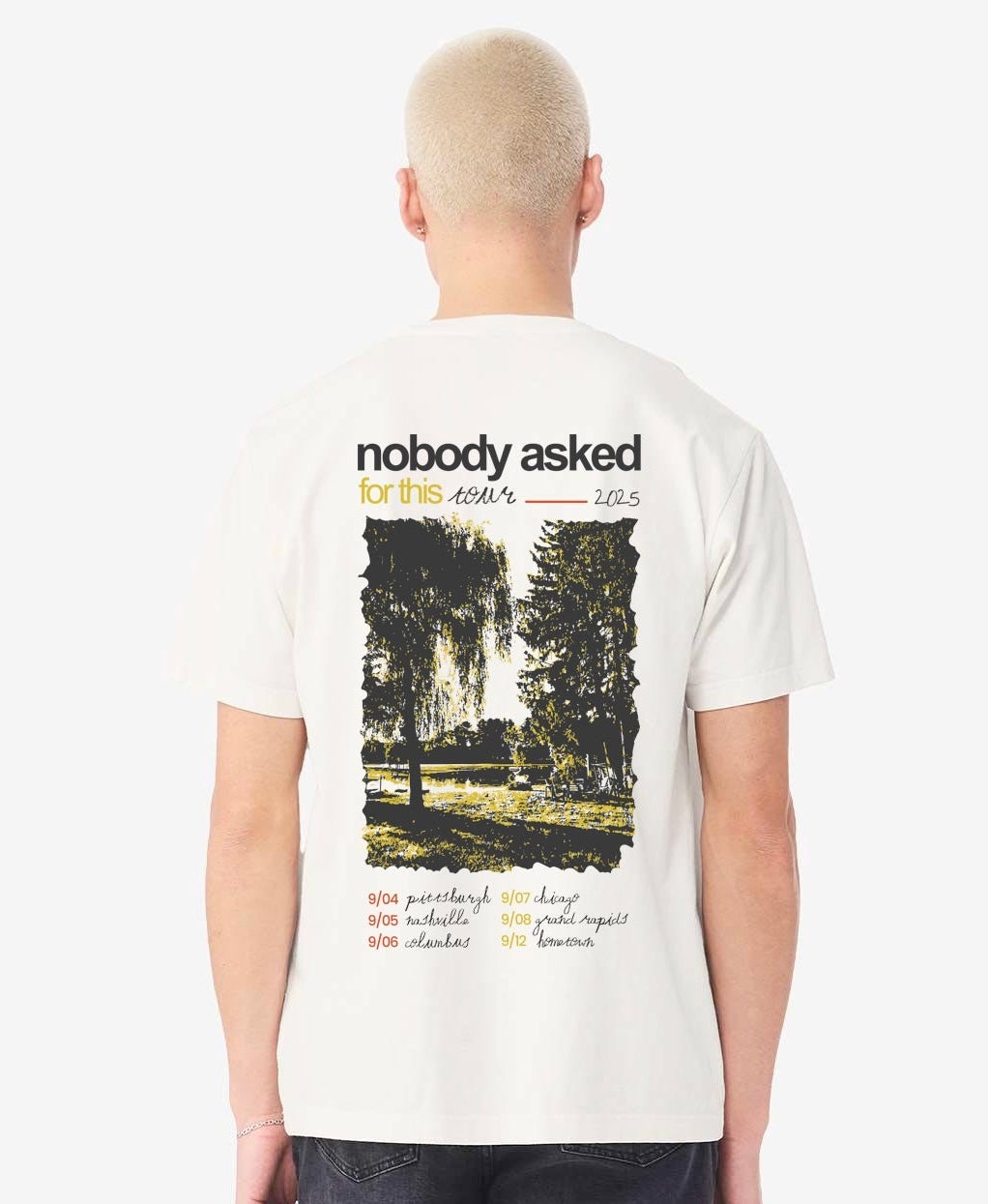 NAFT tour tee (light)